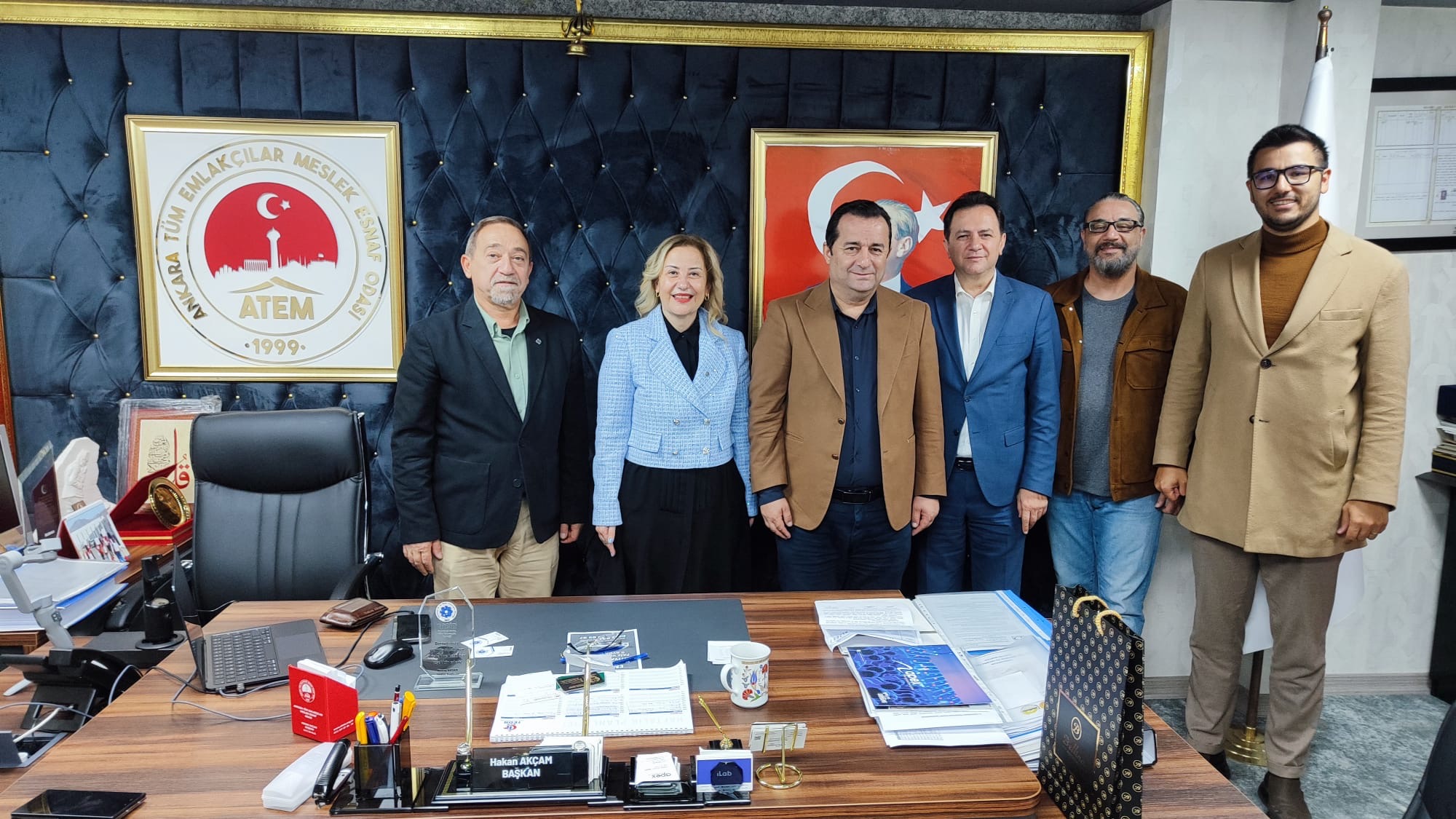 TABİD Yönetim Kurulumuzun Tüm Emlakçılar Birliği Ziyareti